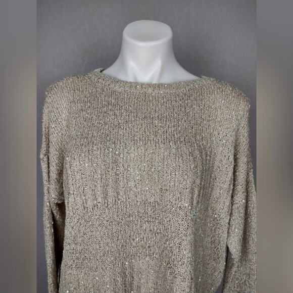 Jack By BB Dakota Sequin Arrangements Sweater Size Medium - Picture 11 of 13